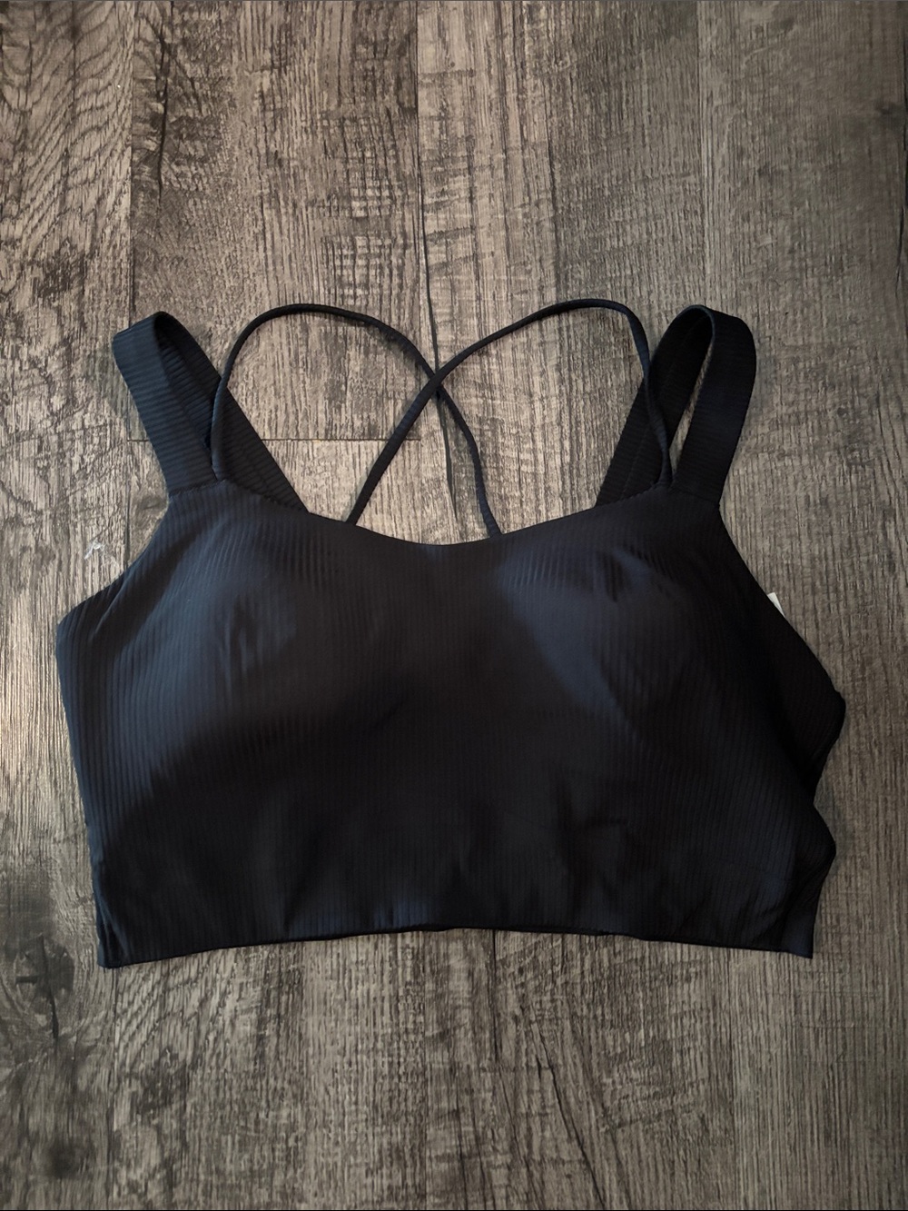 Lululemon Like a Cloud Longline Bra - Ribbed - D/DD Cup - Light Purple - Size 10